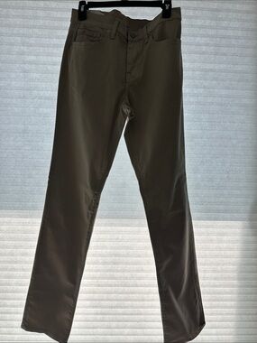 Brixton Men's Olive Brown Chinos
